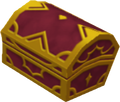 A red chest as it appears in Agrabah