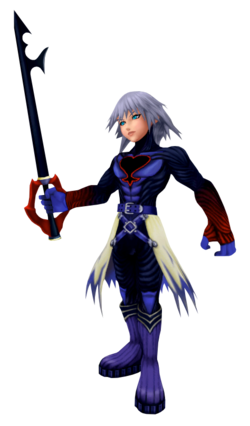 Riku with the Keyblade of heart