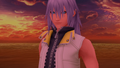Terra sees a vision of an older Riku on the Destiny Islands.