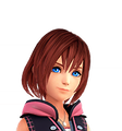 Kairi's Data Greeting portrait in Kingdom Hearts III Re Mind.