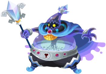 The Blizzard Lord (ブリザードロード, Burizādo Rōdo?) Heartless boss from Agrabah quest 760.