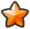 Orange star icon