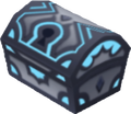 A blue chest as it appears in Castle Oblivion