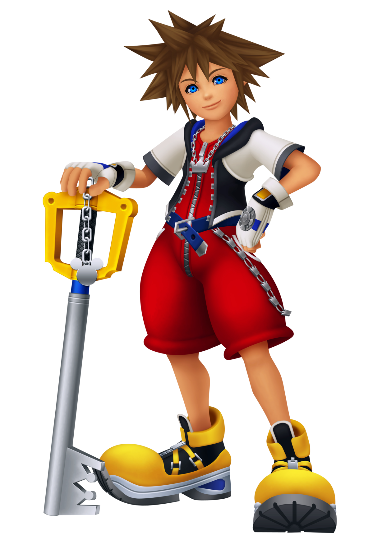 Sora Ngnl Fan Art Sora is a tall and thin person with spiky black hair ...