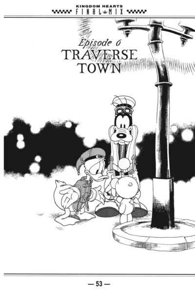 File:Episode 6 - Traverse Town (Front) KH Manga.png