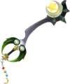 The Phantom Green Keyblade from KHIII, Acquired from Pre-Ordering the Digital Xbox One Version.
