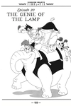Episode 20 - The Genie of the Lamp (Front) KH Manga.png