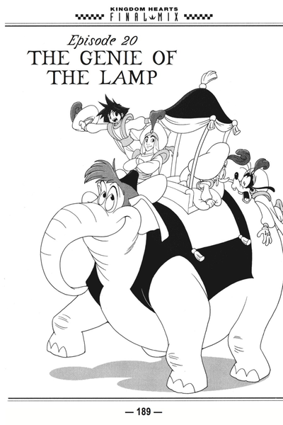 File:Episode 20 - The Genie of the Lamp (Front) KH Manga.png