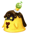 Concept art of Honeydew Flan.