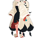 Female Cruella set