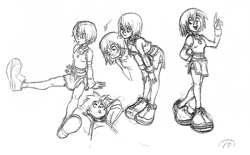 File:Sora and Kairi (Concept Art 3).png