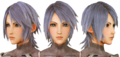 CG renders of Aqua's head and shoulders