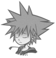 Sora's Timeless River sprite when he is in critical condition during Final Form.
