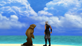 Young Xehanort meets Ansem, his Heartless from the future.