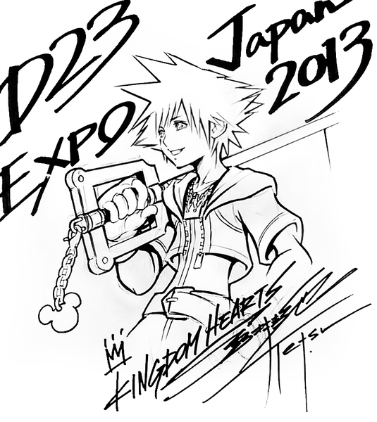 File:Sora (D23 Expo Japan 2013) Sketch.png
