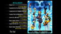 The End in Kingdom Hearts II Final Mix's Critical Mode with 100% of the Journal covered.