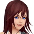 Kairi's main outfit journal portrait in Kingdom Hearts HD 2.5 ReMIX.