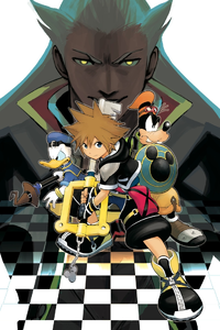 Kingdom Hearts II, Volume 6 Cover (Art).png