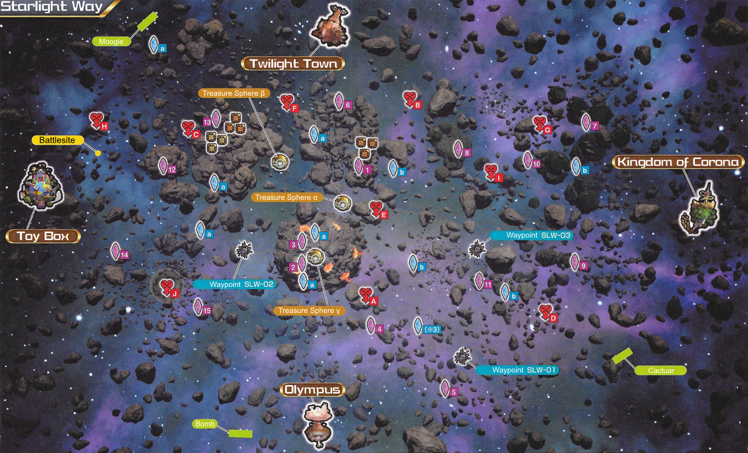 Starlight Way - Kingdom Hearts Wiki, the Kingdom Hearts encyclopedia