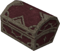 A red chest as it appears in Halloween Town