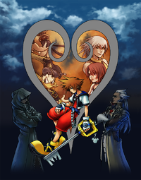 Cover of the Kingdom Hearts Final Mix Ultimania Key Art #4[KH χ]