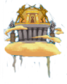 The Olympus Coliseum world icon in Kingdom Hearts 358/2 Days