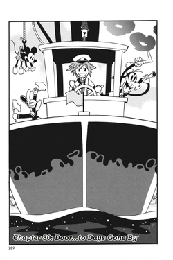 Chapter 30 - Door...to Days Gone By (Front) KHII Manga.png