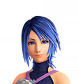 Aqua's Data Greeting portrait in Kingdom Hearts III Re Mind.