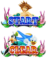 Atlantica start and clear icons.