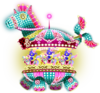 The Merry-Go-Rowdy<span style="font-weight: normal">&#32;(<span class="t_nihongo_kanji" style="white-space:nowrap" lang="ja" xml:lang="ja">ラウディカルーセル</span><span class="t_nihongo_comma" style="display:none">,</span>&#32;<i>Raudi Karūseru</i><span class="t_nihongo_help noprint"><sup><span class="t_nihongo_icon" style="color: #00e; font: bold 80% sans-serif; text-decoration: none; padding: 0 .1em;">?</span></sup></span>, lit. "Rowdy Carousel")</span> Raid Boss from the 3rd Anniversary event.