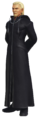 Ansem wearing a black coat