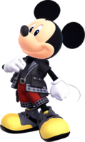 King Mickey, as he appears in Kingdom Hearts III