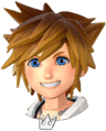 Sora's normal Second Form Sprite when visiting Toy Box.
