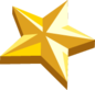 The Star<span style="font-weight: normal">&#32;(<span class="t_nihongo_kanji" style="white-space:nowrap" lang="ja" xml:lang="ja">スター</span><span class="t_nihongo_comma" style="display:none">,</span>&#32;<i>Sutā</i><span class="t_nihongo_help noprint"><sup><span class="t_nihongo_icon" style="color: #00e; font: bold 80% sans-serif; text-decoration: none; padding: 0 .1em;">?</span></sup></span>)</span> ornament of the 2014 Christmas event