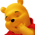Winnie the Pooh's journal portrait in Kingdom Hearts HD 2.5 ReMIX.