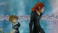 Axel and Sora surrounded by Dusks in Betwixt and Between.