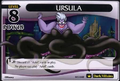 A Level 8 Ursula Card in Kingdom Hearts Trading Card Game.