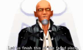 Master Xehanort talking about the fated place