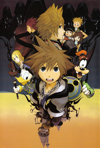 Kingdom Hearts II, Volume 2 Cover (Art).png
