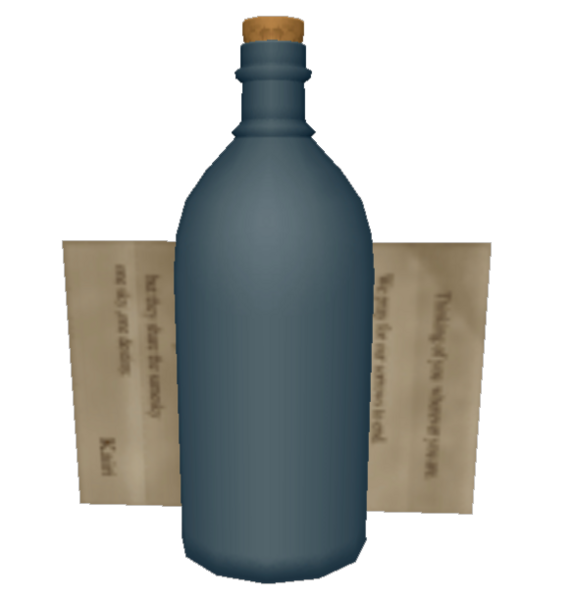 File:Kairi's Letter and Bottle KHII.png