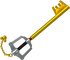 The Kingdom Key D Keyblade