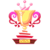 The Candy Kingdom Trophy (トロフィー, Torofī?) synthesis item.
