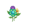 Flower Sticker (Aqua)2.png
