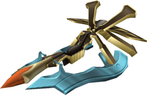 Keyblade Glider image extracted from the game.
