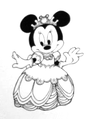 Concept art of Minnie.