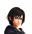 Xion's Data Greeting portrait in Kingdom Hearts III Re Mind.