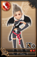 Paine card (card 166) from Kingdom Hearts χ