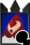 Sprite of the Card Soldier card from Kingdom Hearts Re:Chain of Memories.