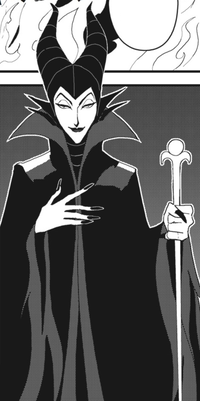 Maleficent KHCOM Manga.png