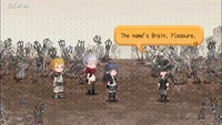 Screenshot of the Number Four cutscene from KHUX